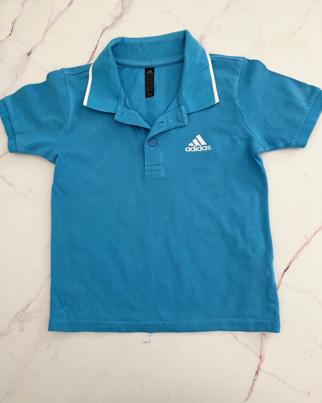 Adidas blue golfer 7/8Y