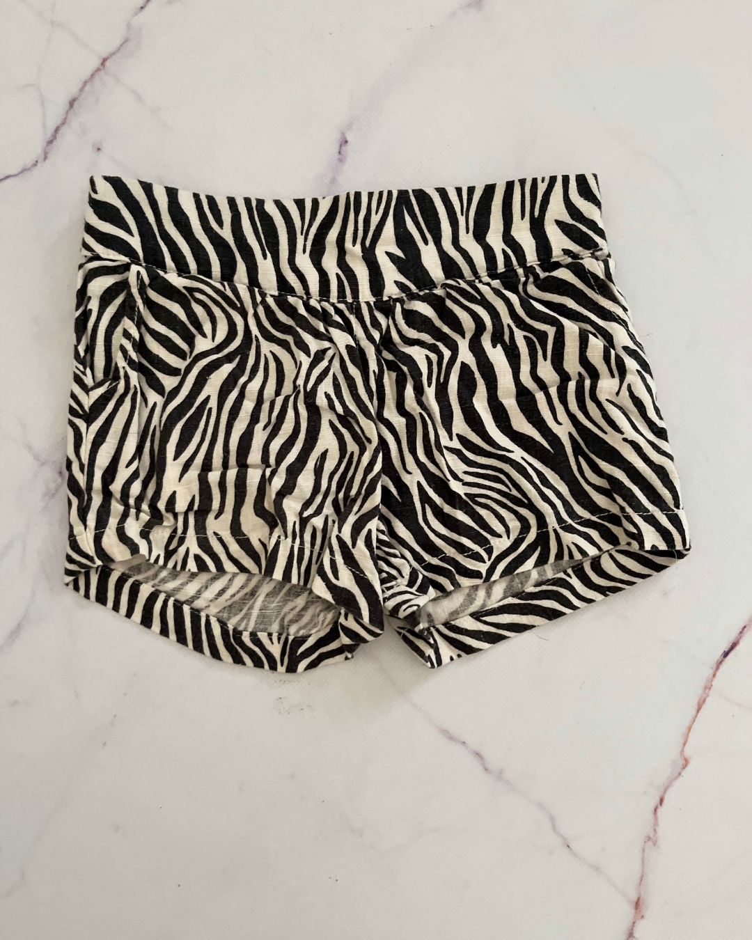 Cotton On zebra print shorts 5Y
