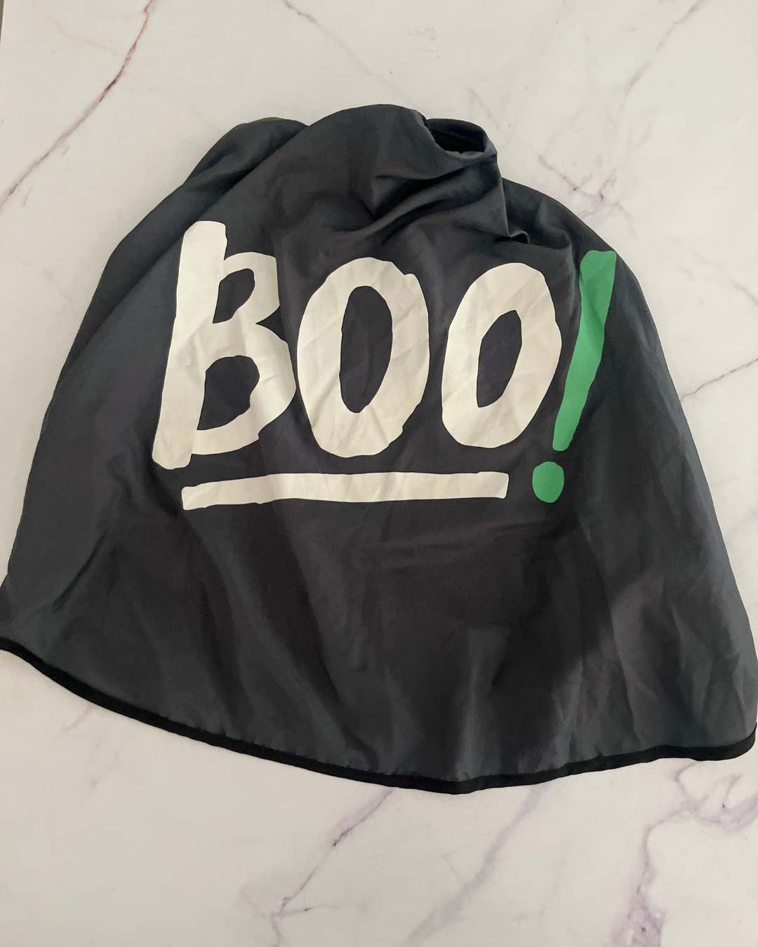 Cotton On grey BOO cape