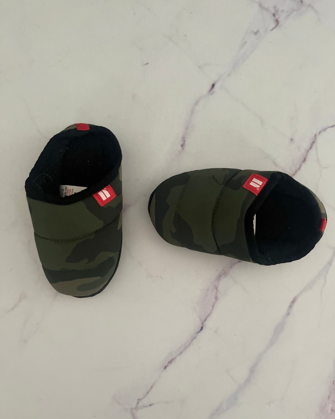 Next green camo slippers Size 13