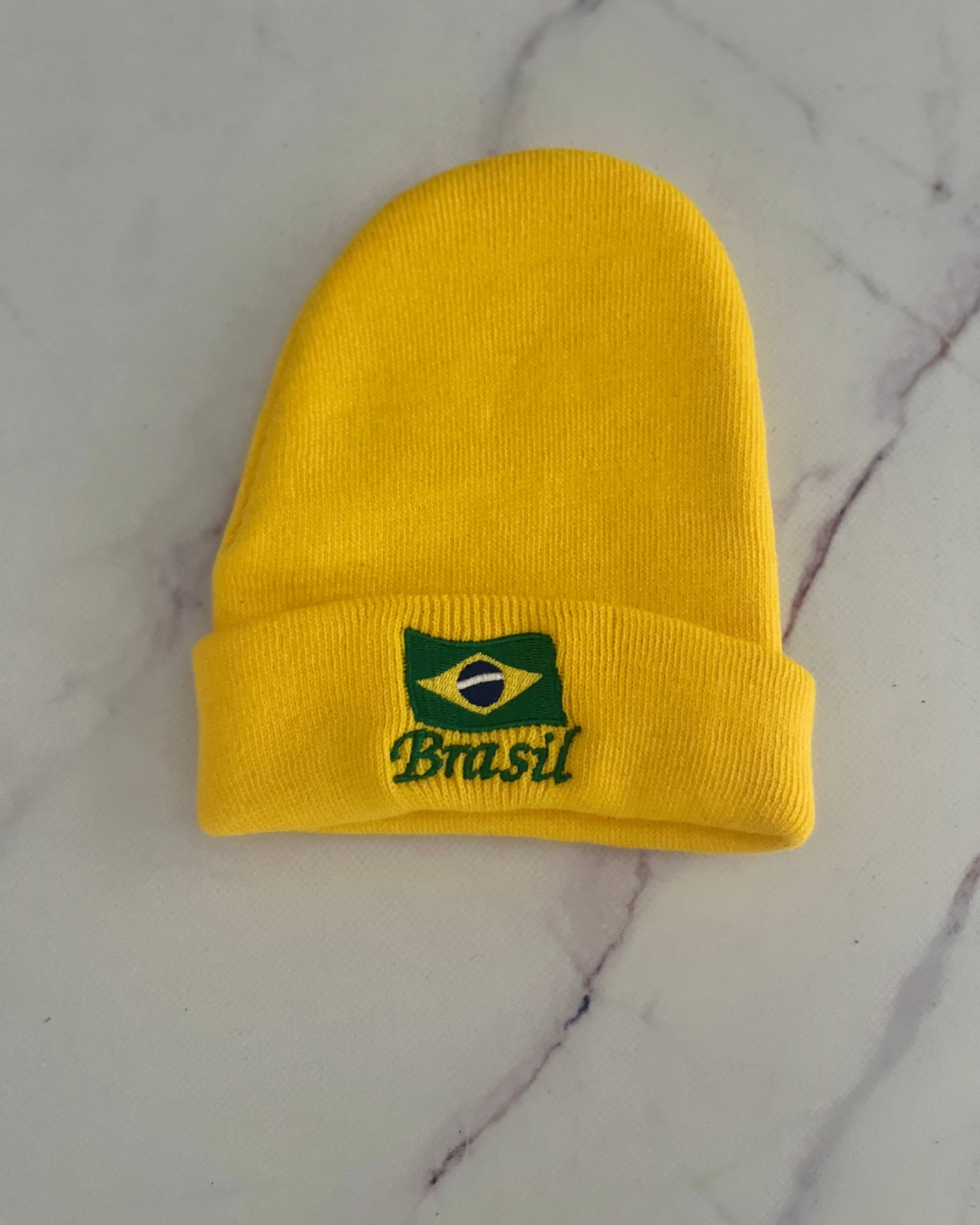 Joeri yellow Brazil beanie One Size