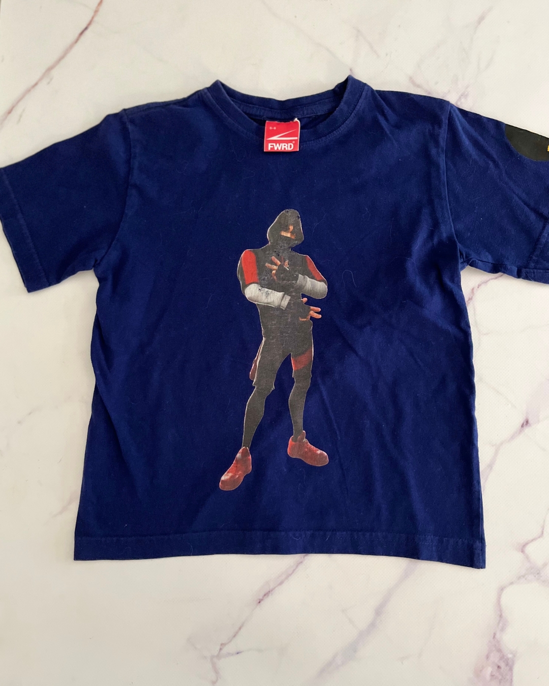 FWRD Fortnite royal blue cartoon T shirt 5/6Y
