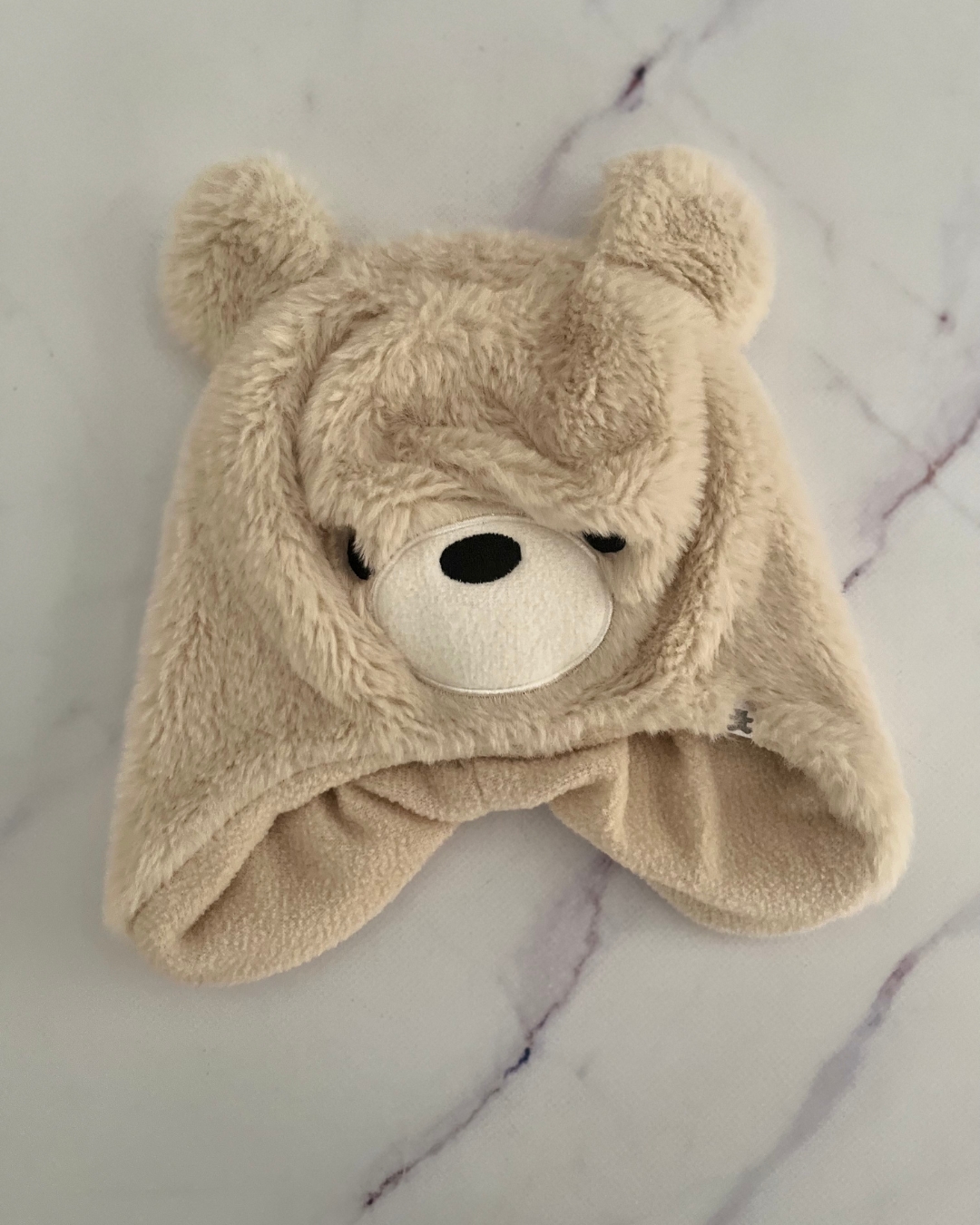 Woolworths brown bear beanie 1/3M