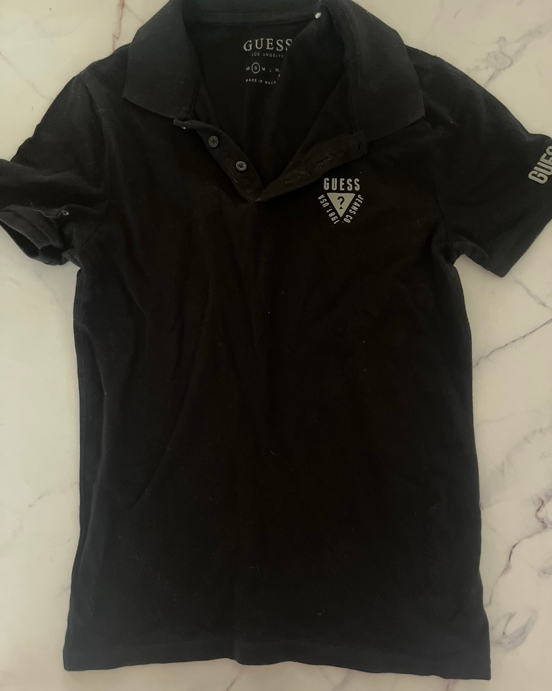 Guess black golfer Small (14Y)