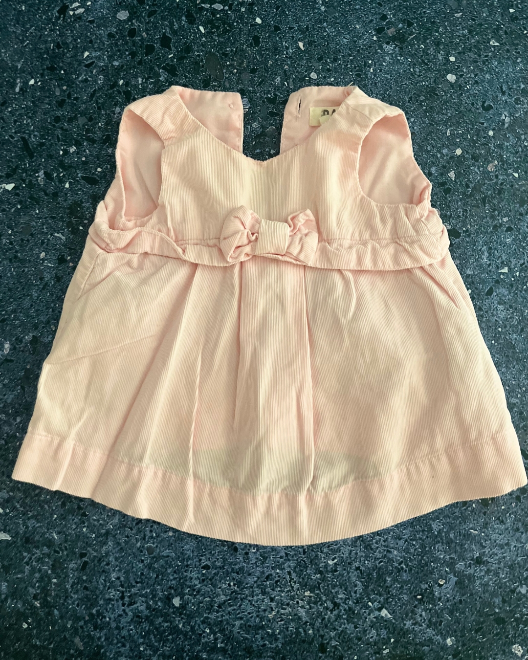 Cotton On pink corduroy dress 0/3M