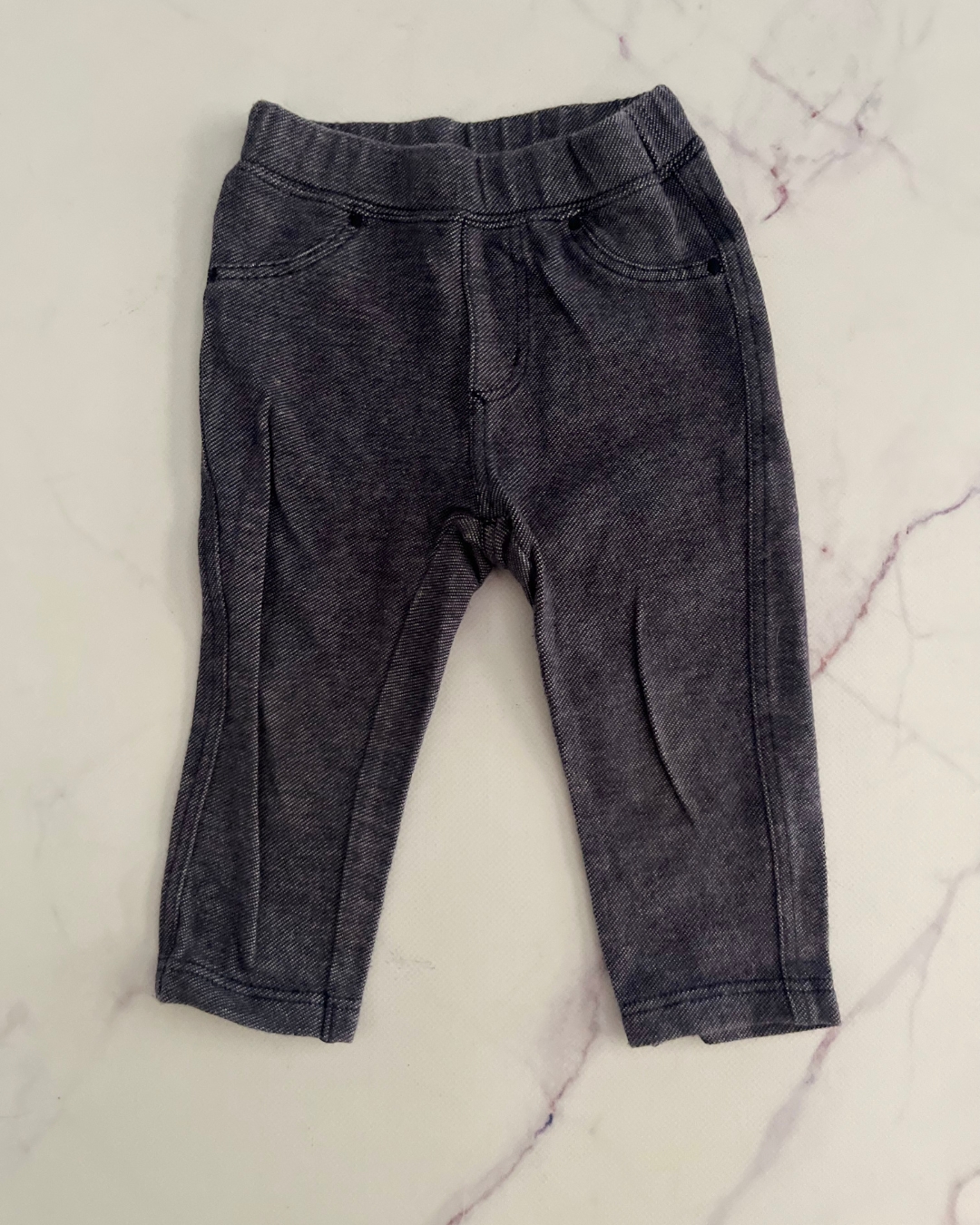 UniQlo blue dappled pants 1Y