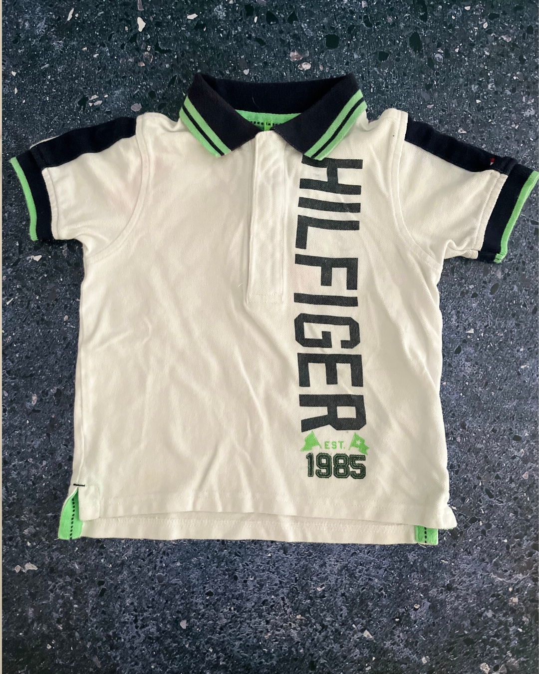 Tommy Hilfiger white golfer 2Y