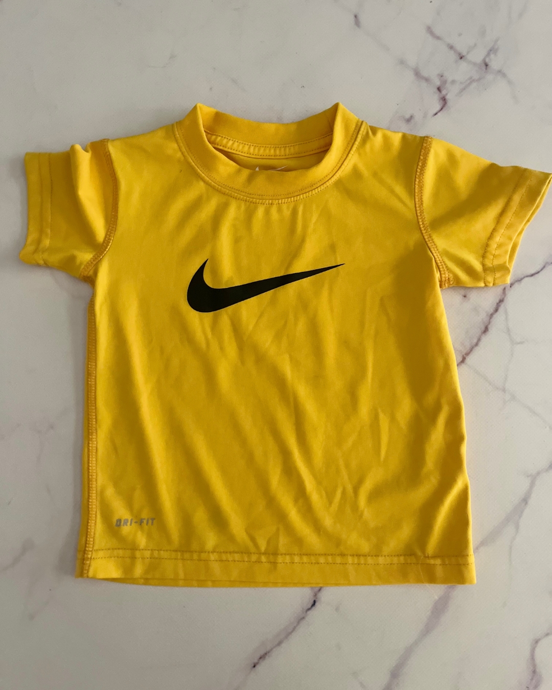 Nike yellow Dri Fit T shirt 2Y