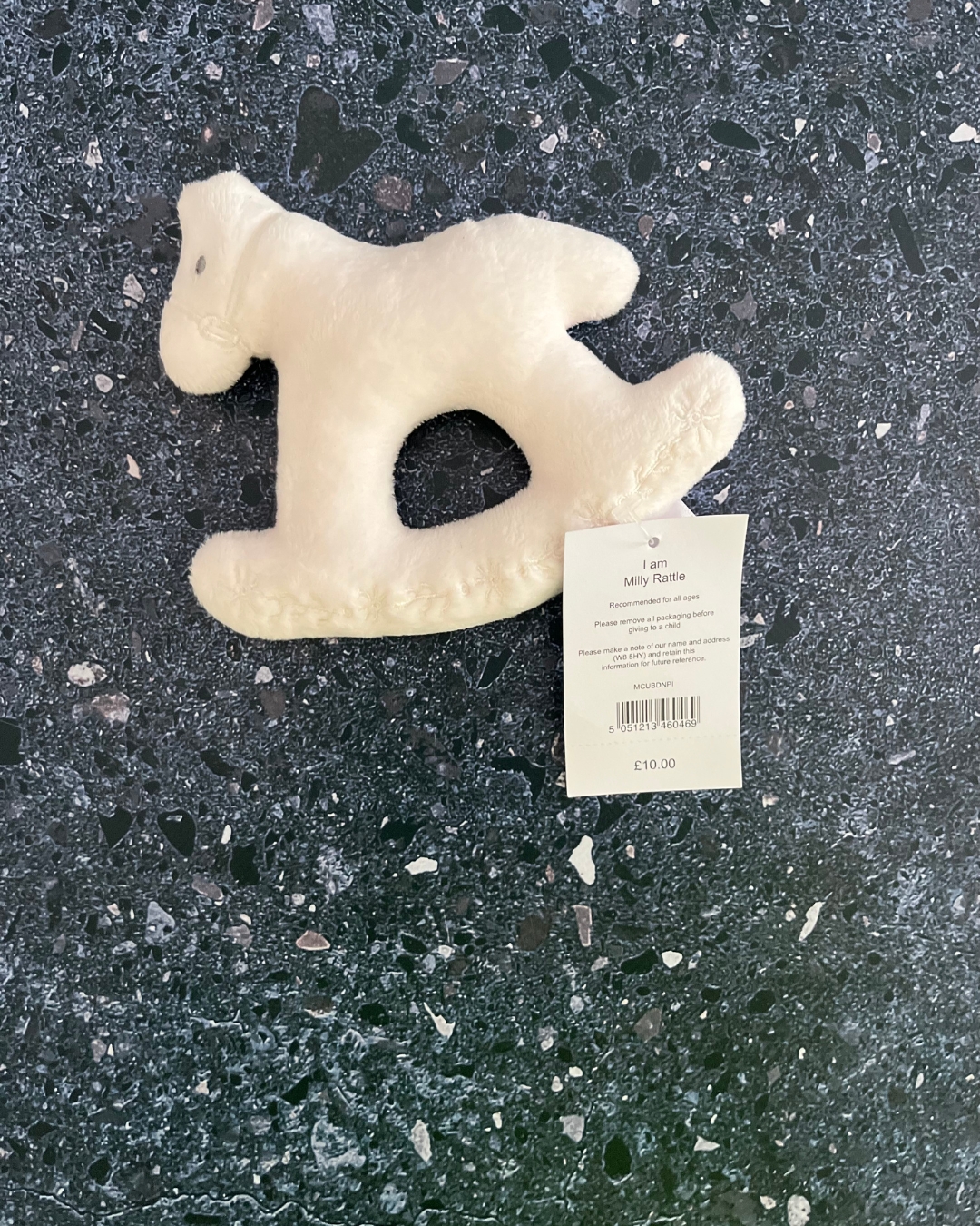 *NEW* The Little White Company white horse toy