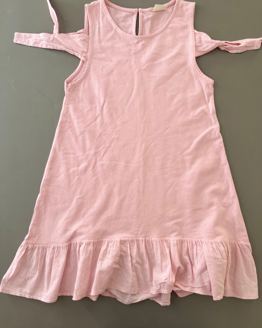Zara light pink dress 11/12Y