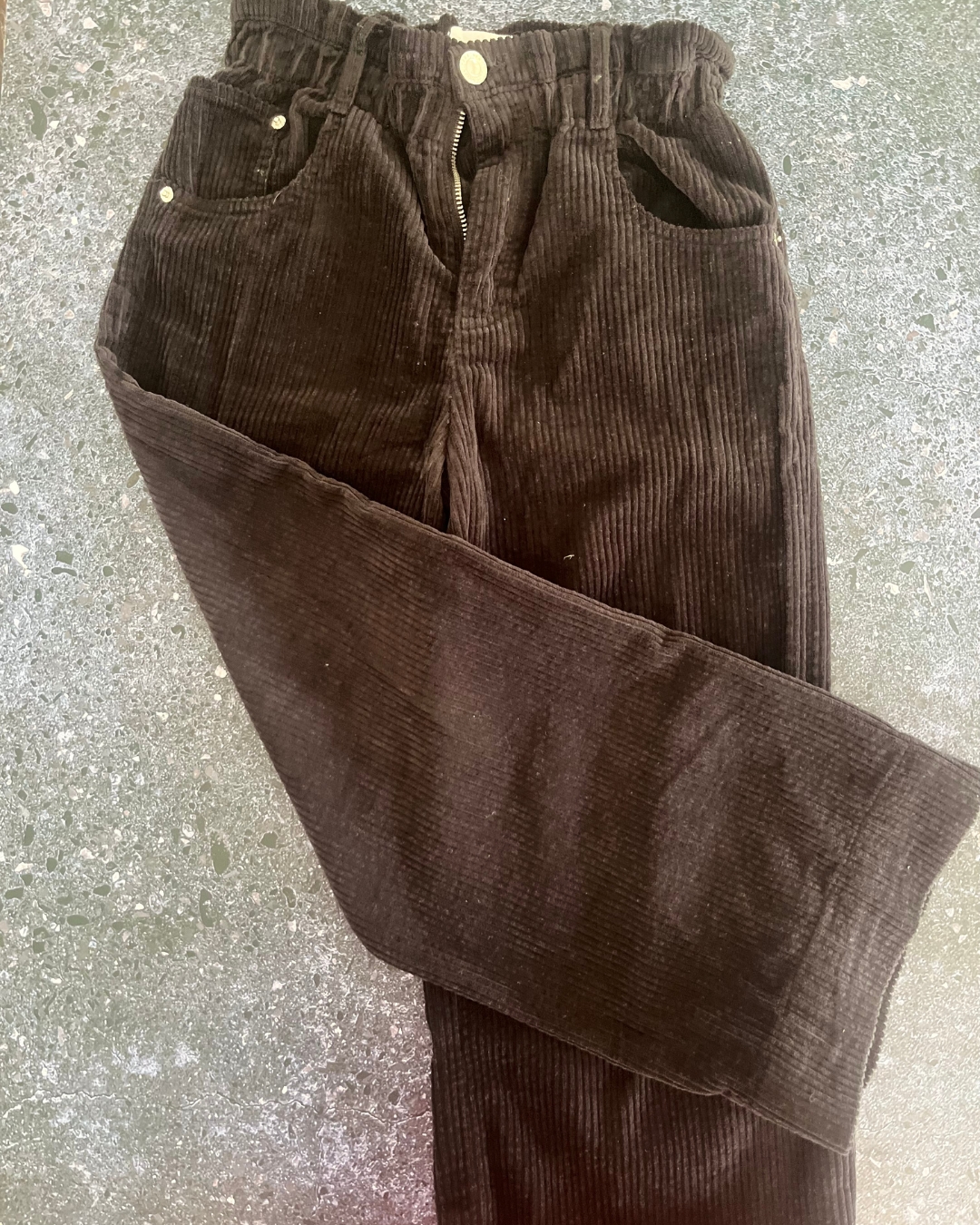 Zara black corduroy pants 10Y