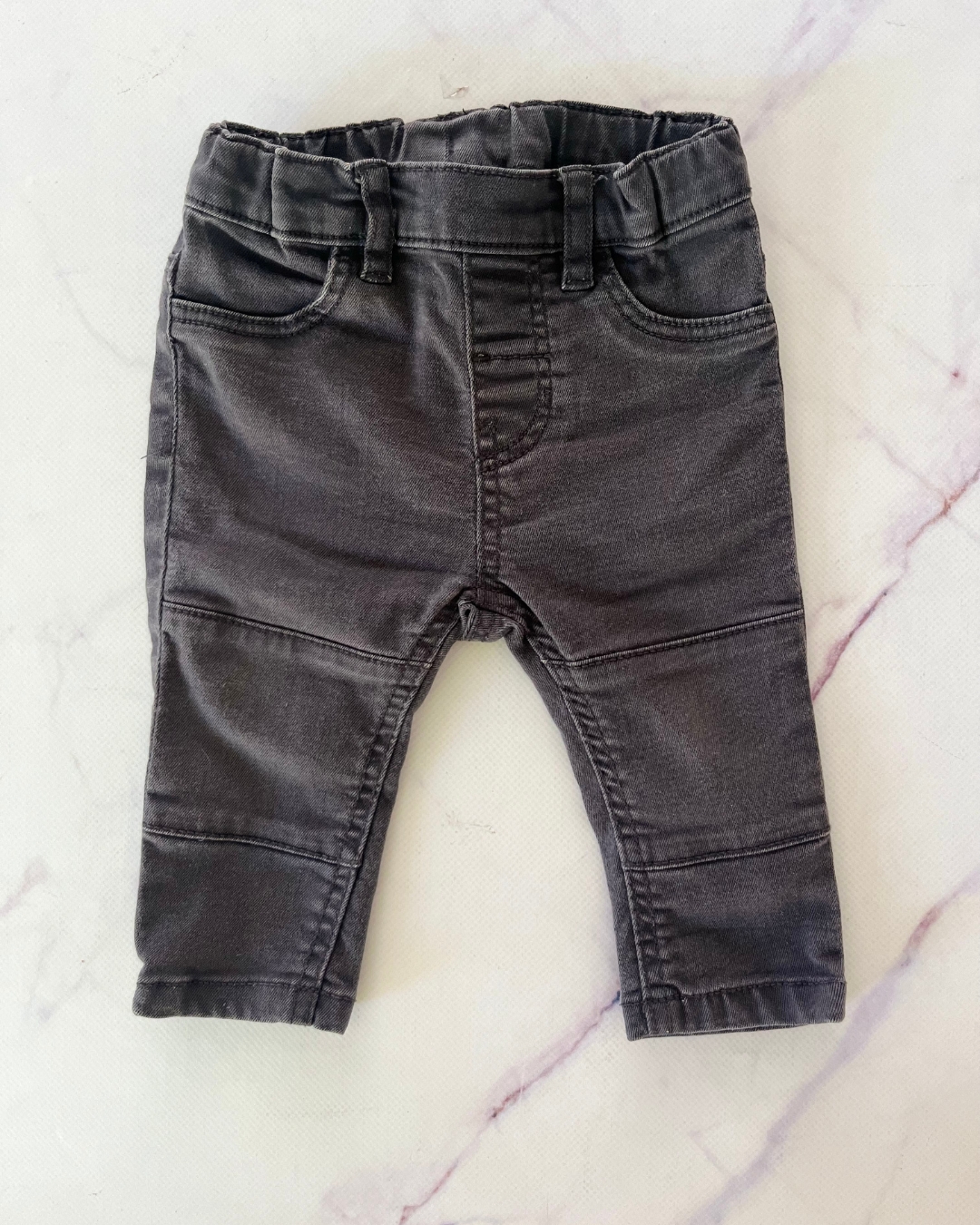 H&M black jeans 4/6M