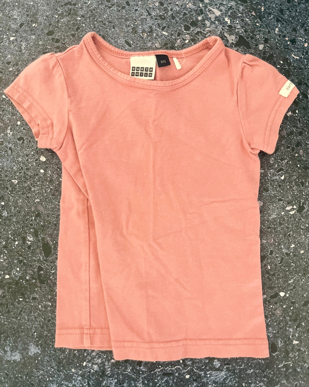 Earth Child pink T shirt 2/3Y