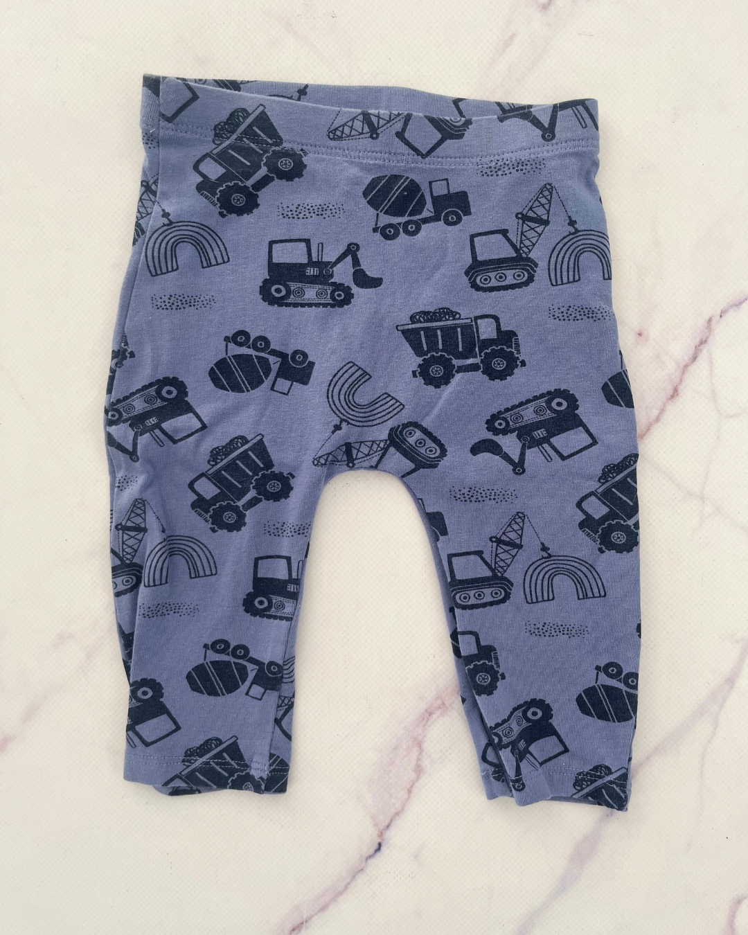 Blue diggers pants 3/6M