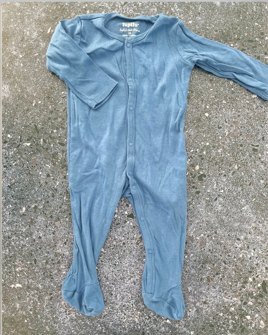 Lupilu blue onesie 4/6M