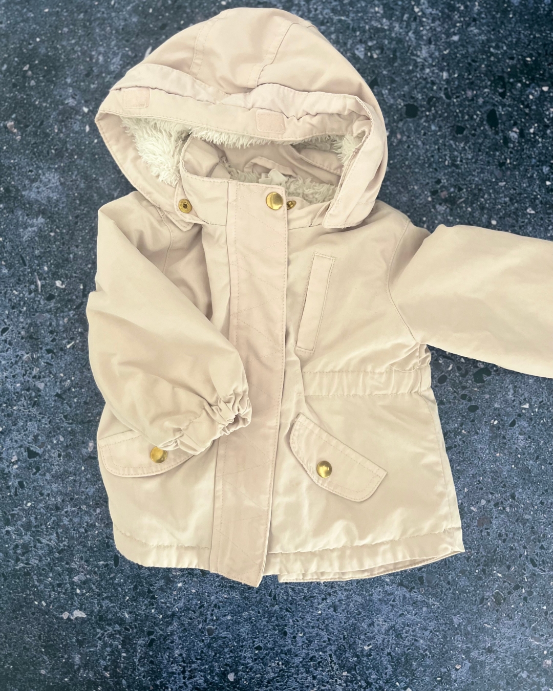 H&M light pink jacket 6/9M