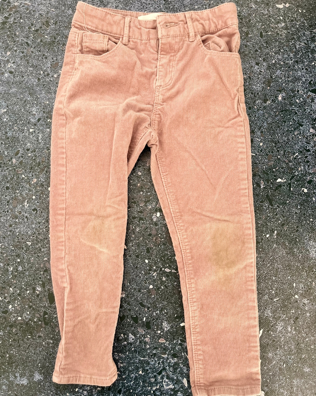 Zara purple corduroy pants 4/5Y