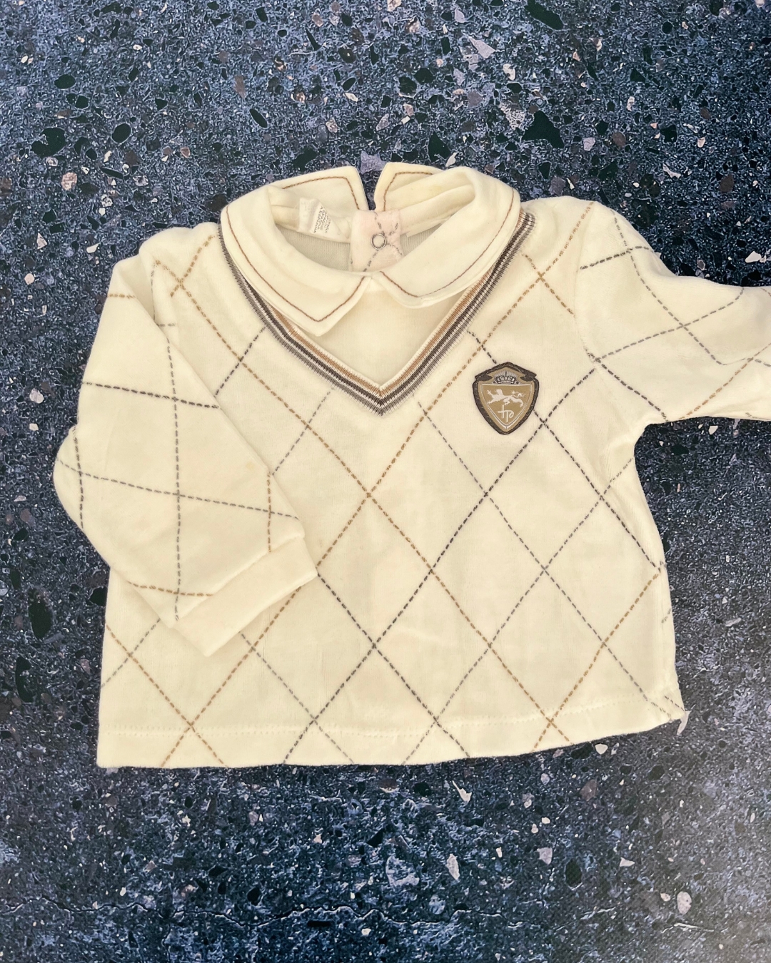 Tutto Piccolo white long sleeve T shirt 3M