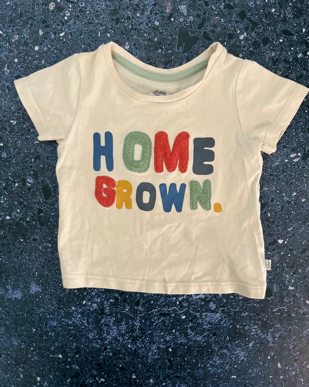 Woolworths beige Home Grown T shirt 1/3M