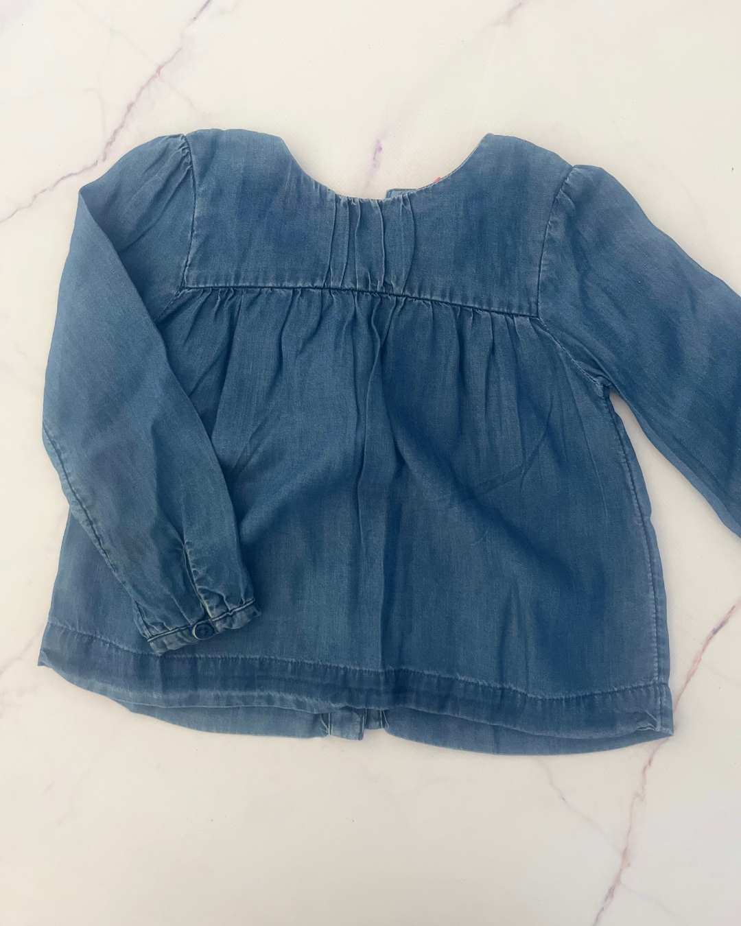 Joe Fresh denim top 2Y