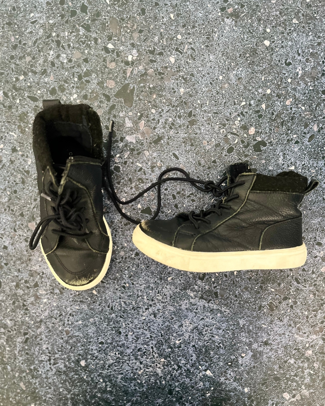 Country Road black high ankle boots Size 9