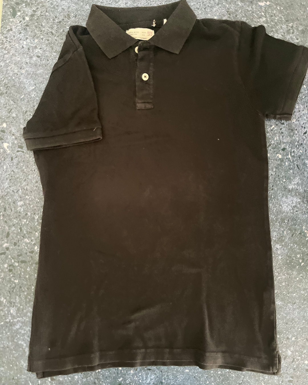 Zara black golfer 11/12Y