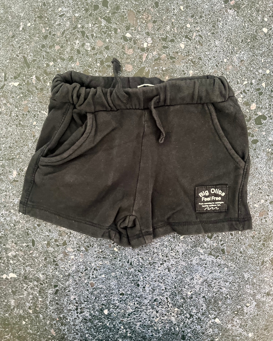 Zara navy Big Olita shorts 9/12M