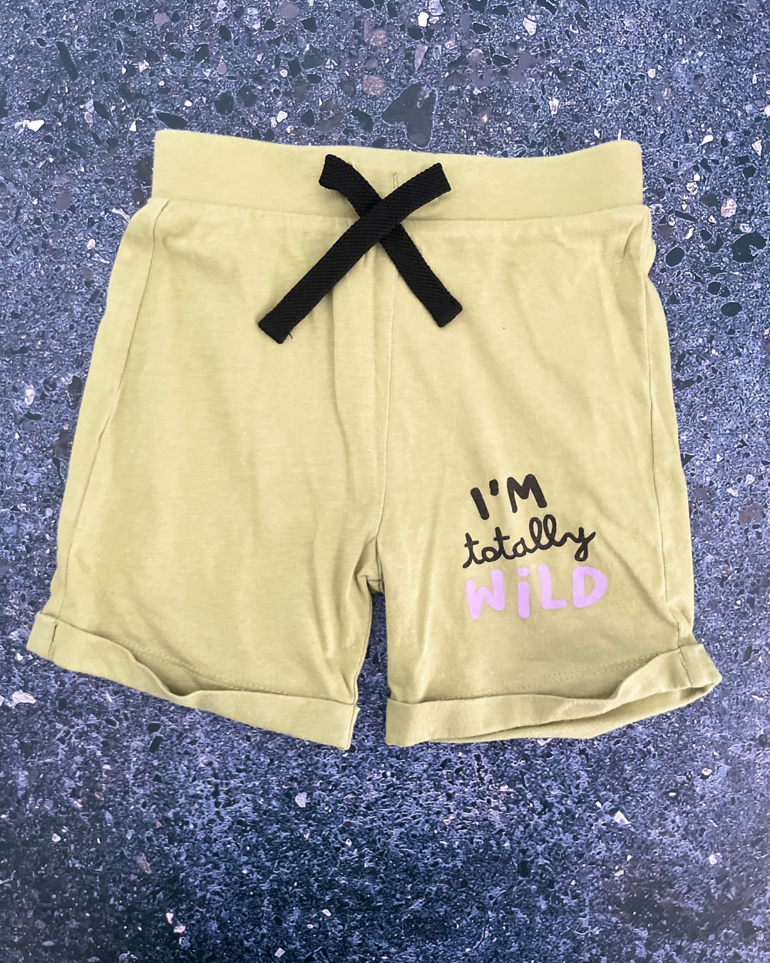 Woolworths green I'm totally wild pants 6/12M