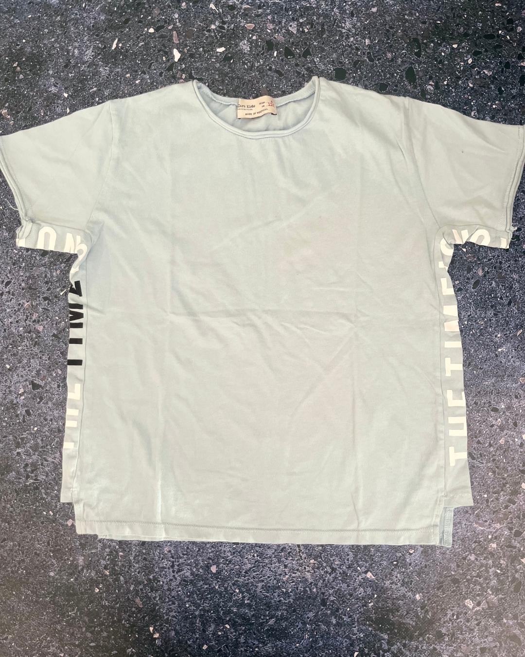 Zara light blue T shirt 6Y