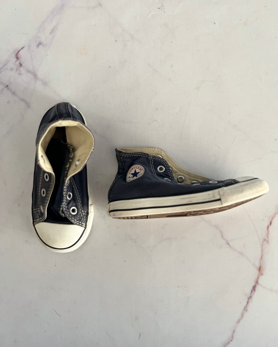 Converse blue shoes Size 8