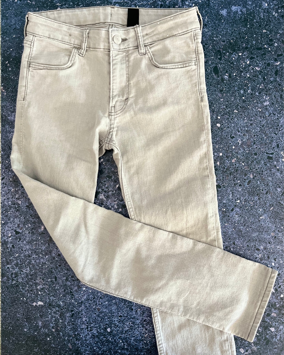 &Denim faded skinny fit jeans 10/11Y