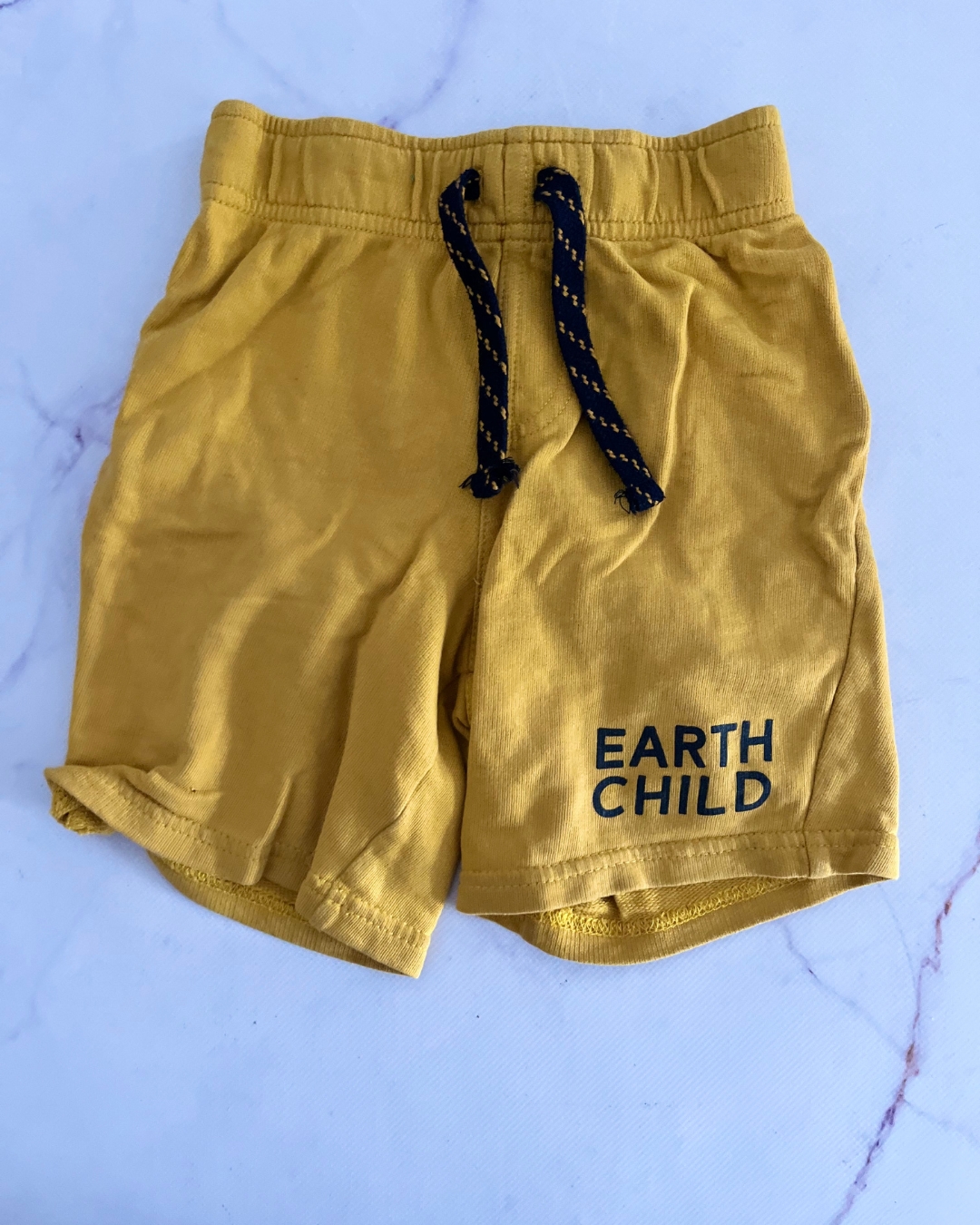 Earth Child yellow shorts 4/5Y