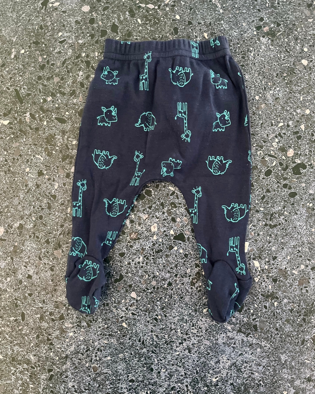 Woolworths blue animals pants Newborn
