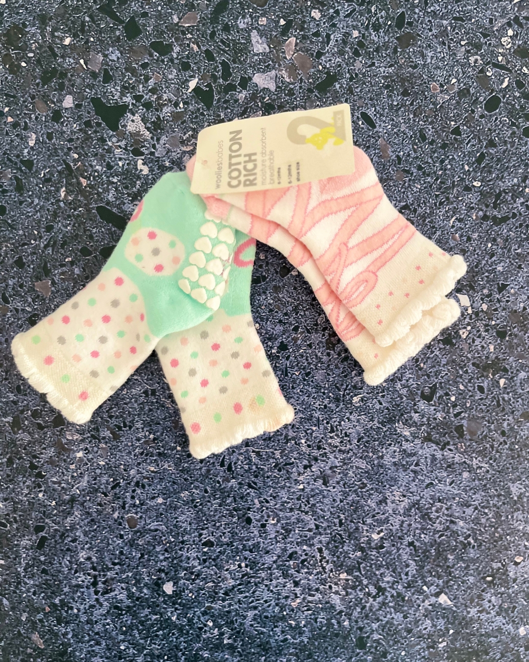*NEW* Woolworths socks 6/12M