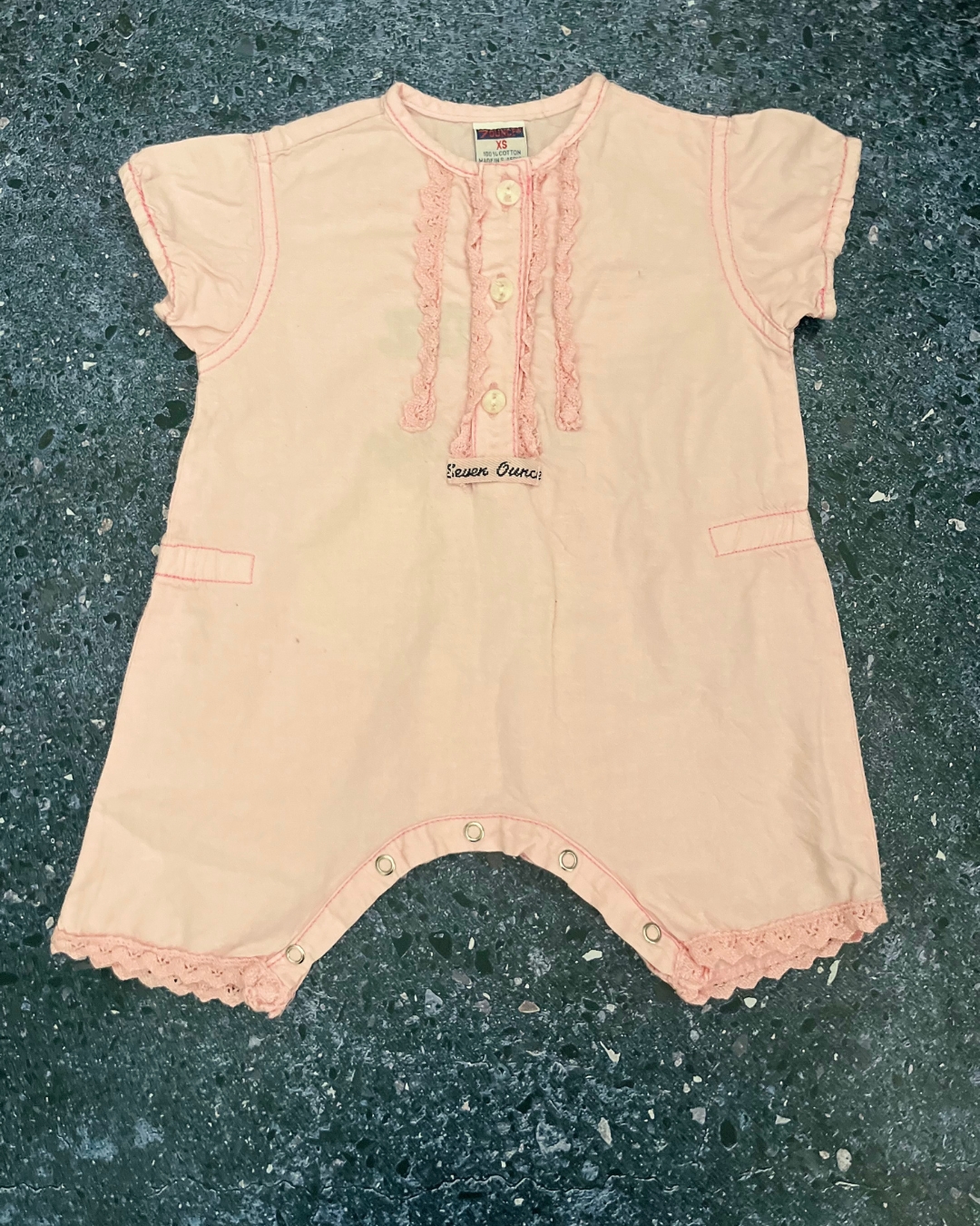 Seven Ounce pink romper XS