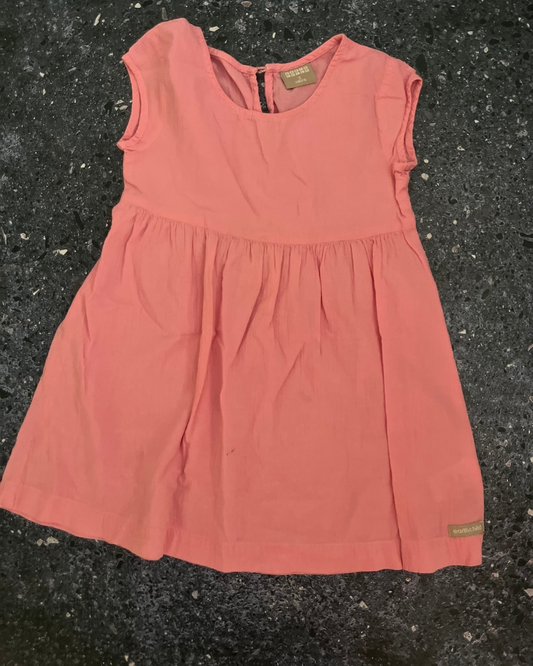 Earth Child pink dress 3Y