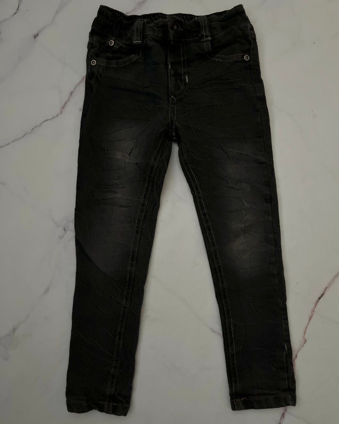 Charcoal denim jeans 3/4Y