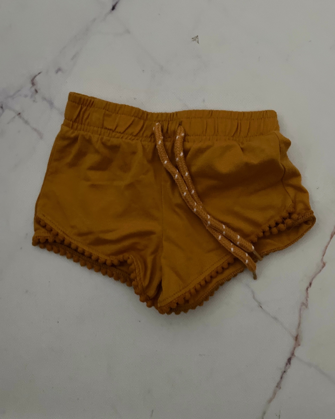 Qtee yellow shorts 3/4Y