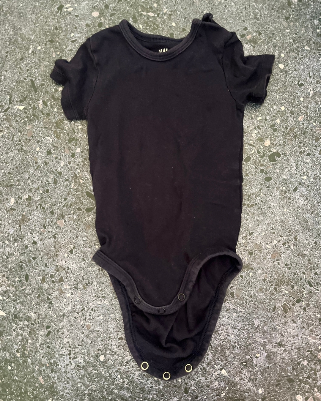 H&M blue baby grow 9/12M