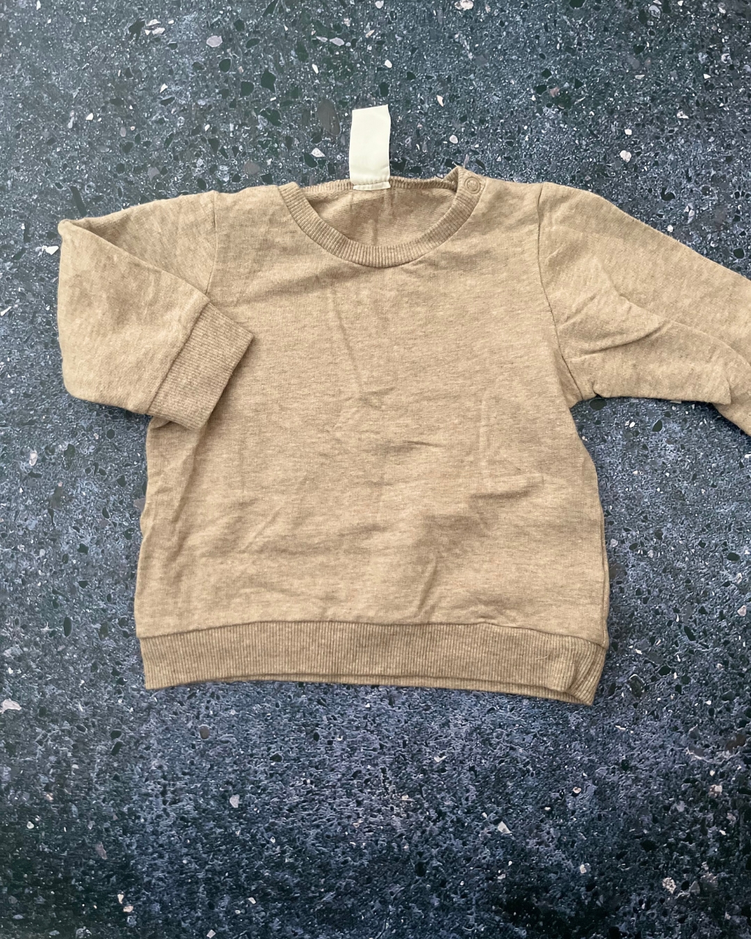 H&M brown sweater 4/6M