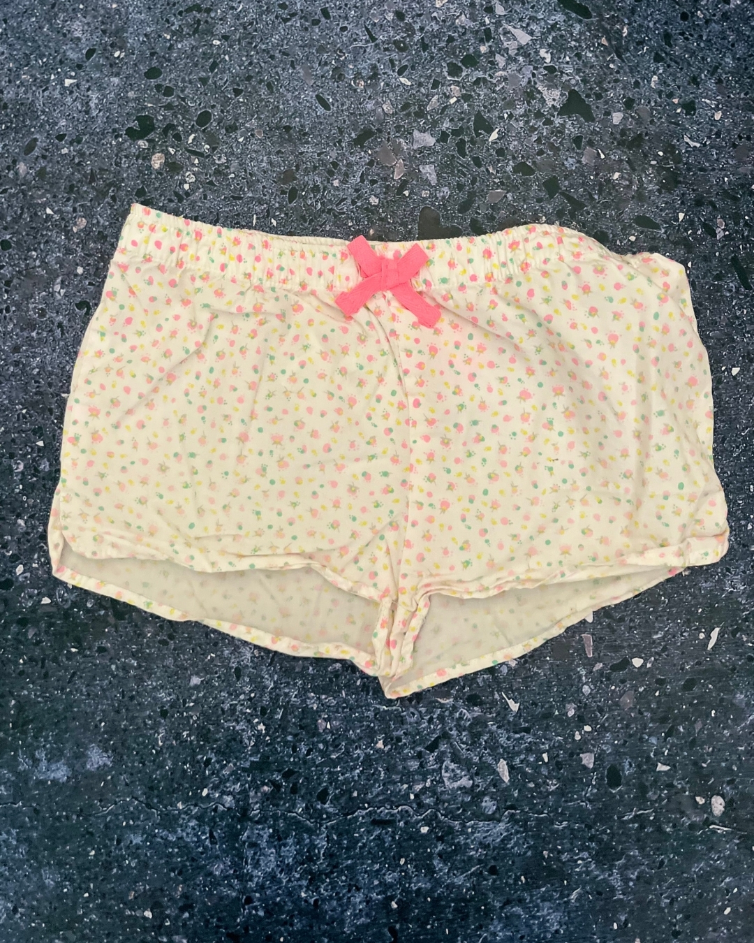 Cotton On white floral shorts 5Y