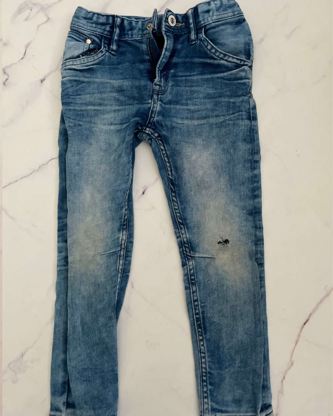 &Denim blue jeans 5/6Y