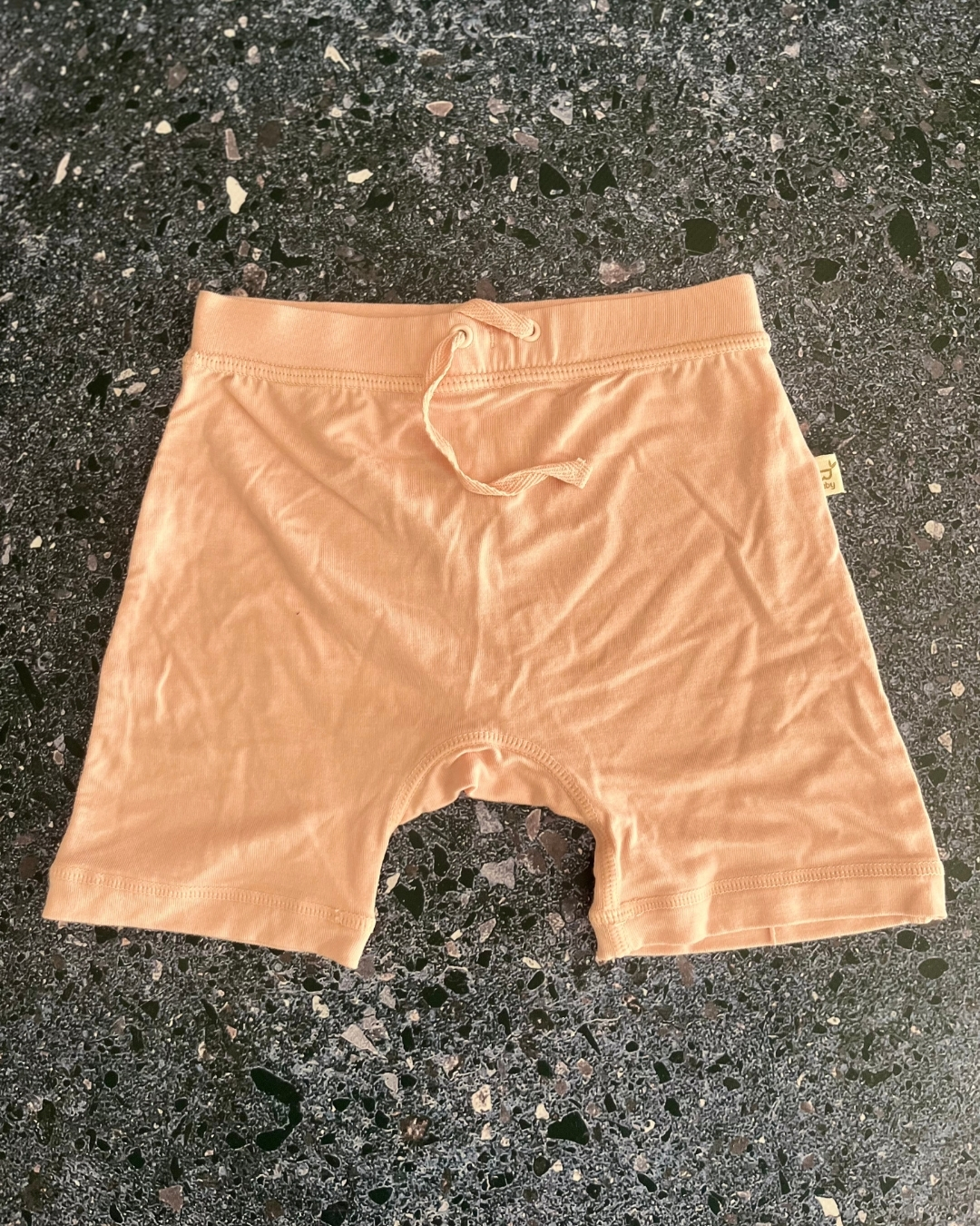 Boody Baby pink shorts 6/12M