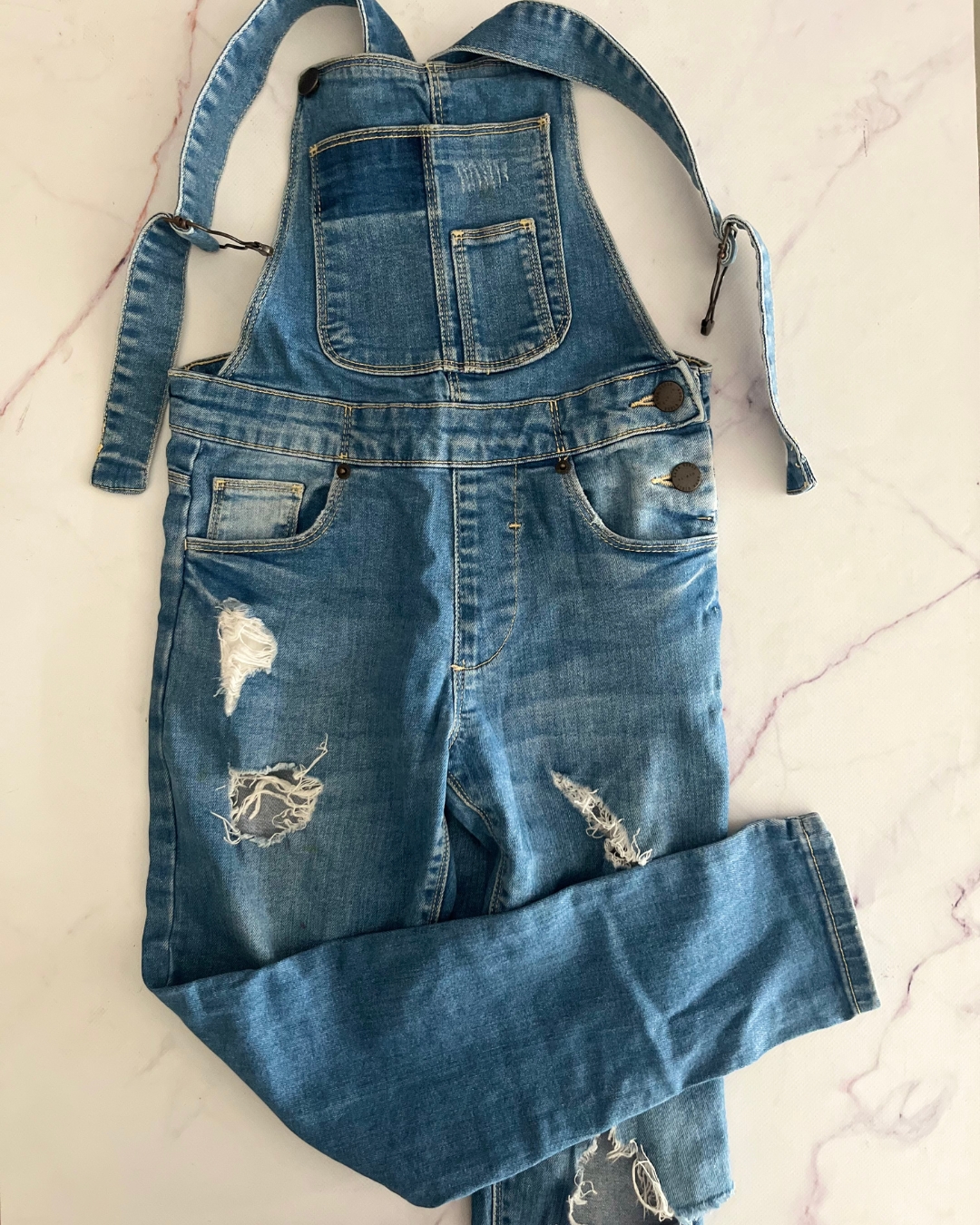 Zara denim dungarees 8Y