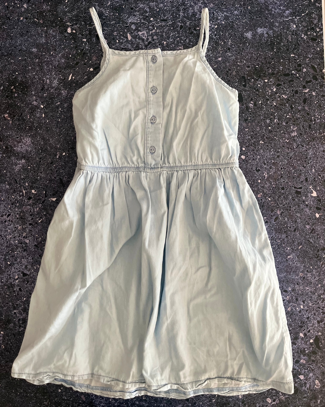 Woolworths light blue dress 8Y