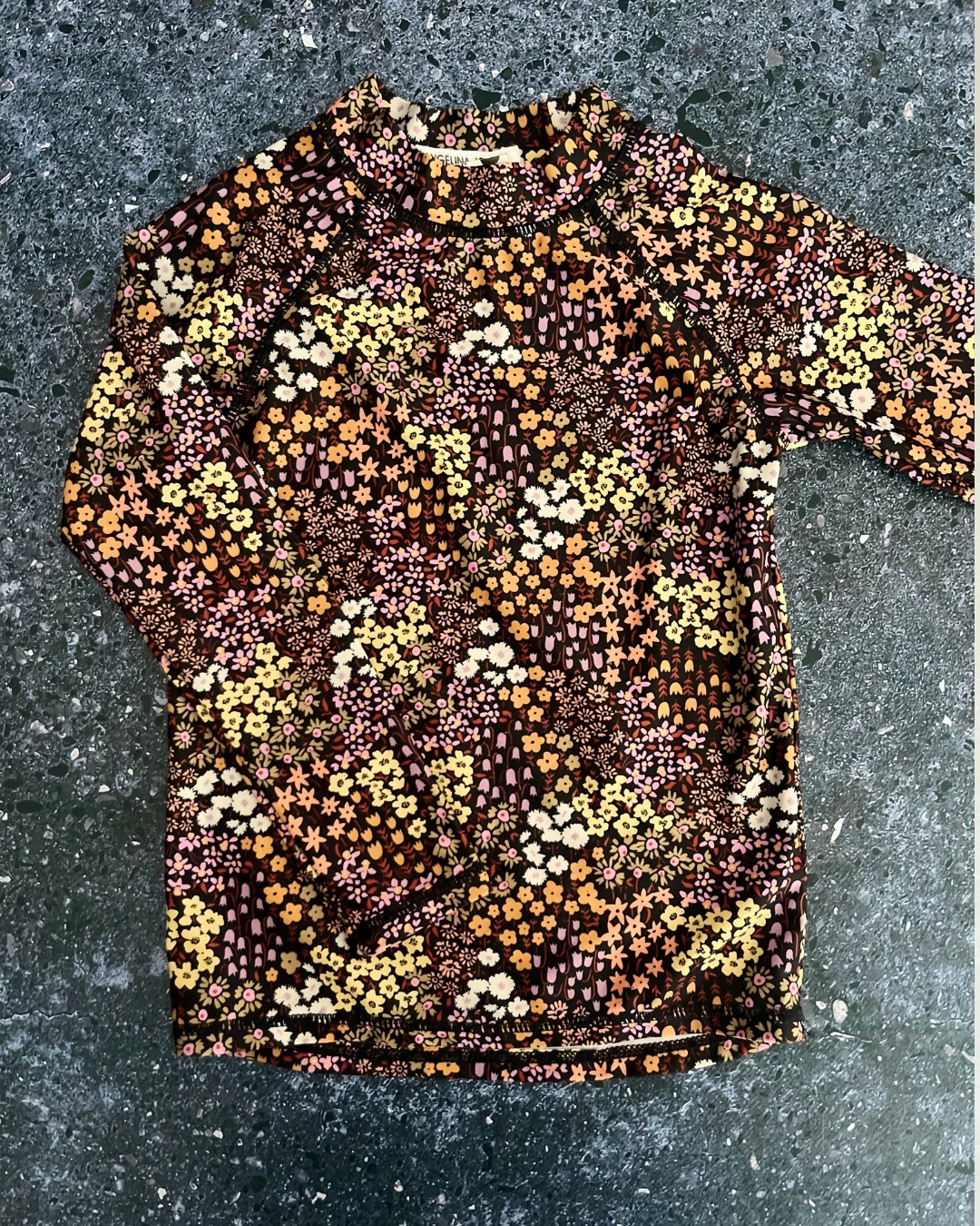 Cotton On floral swimming shirt 5Y