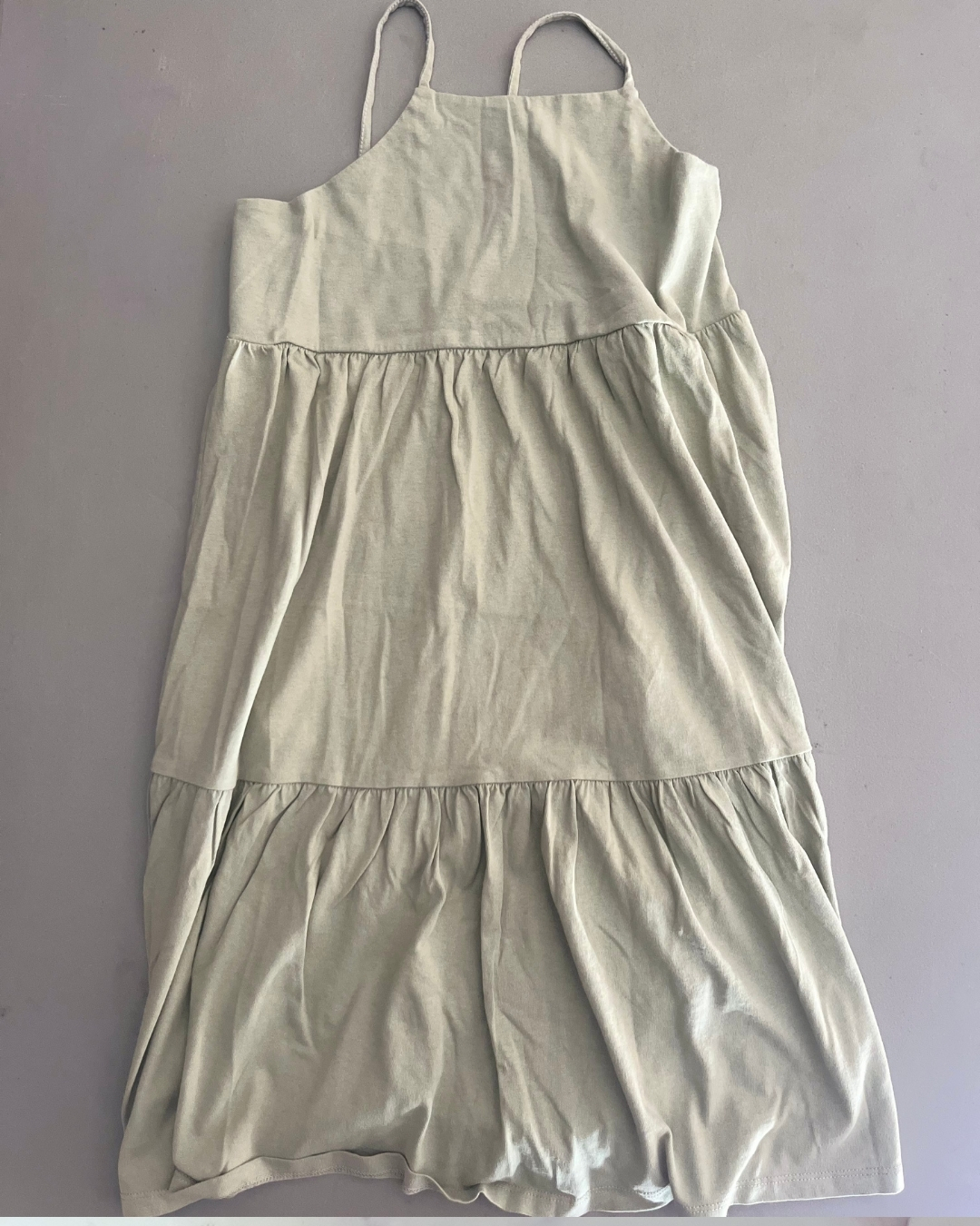 Uniq green strappy dress 11/12