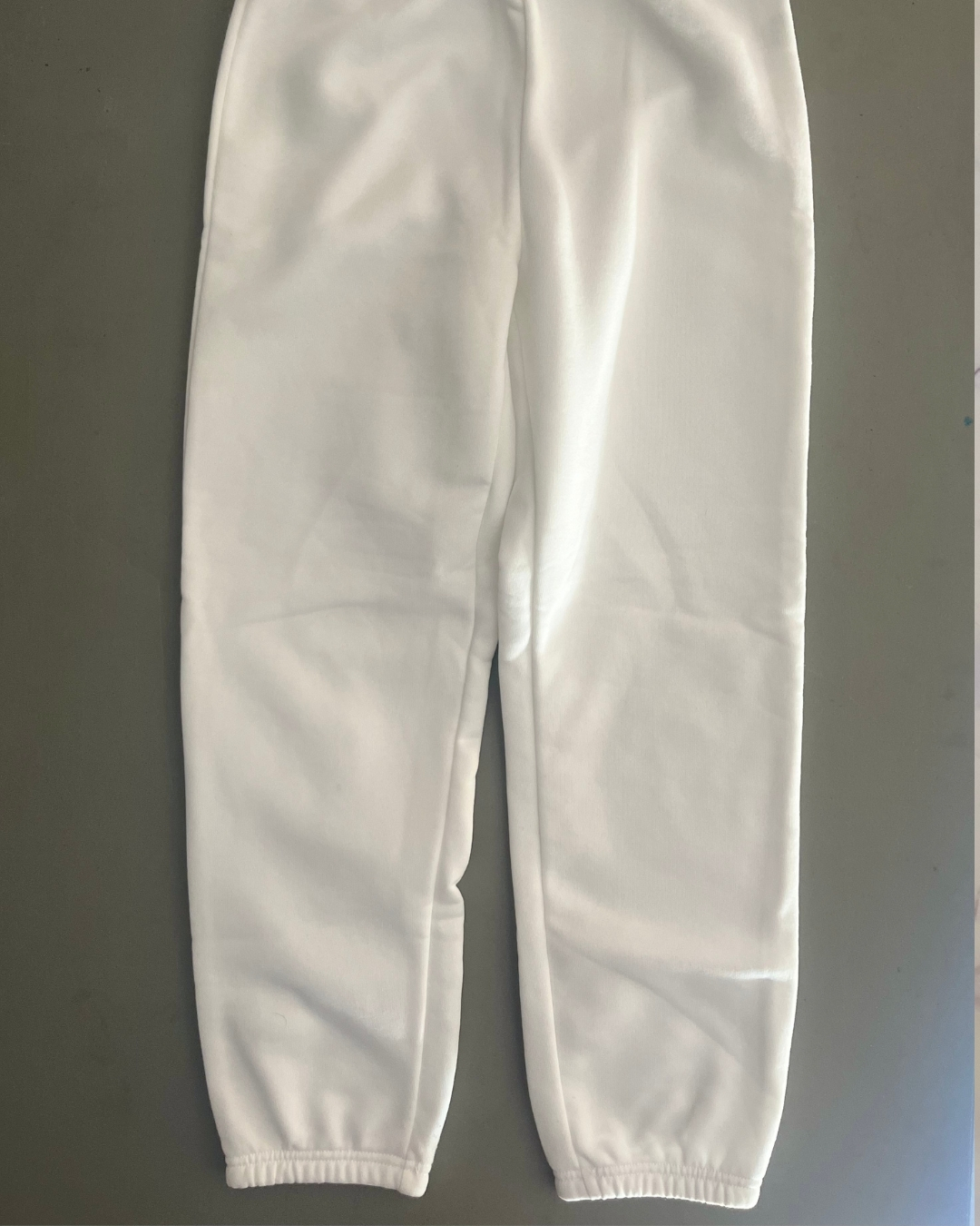 Shein white sweatpants 11Y