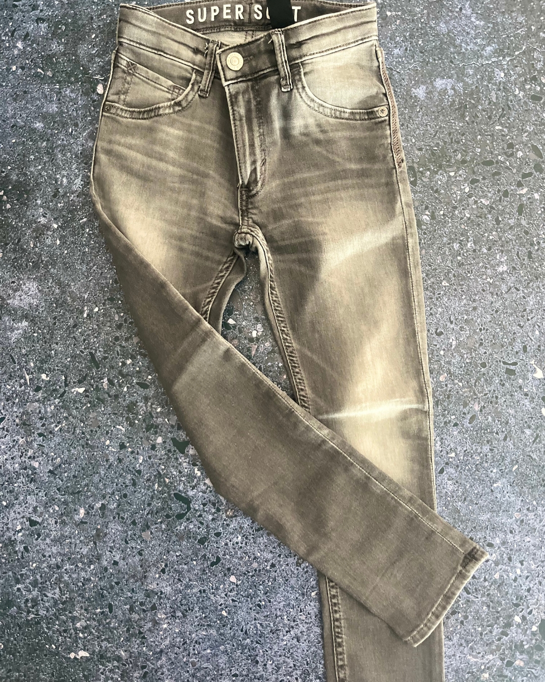 H&M grey slim fit jeans 6/7Y