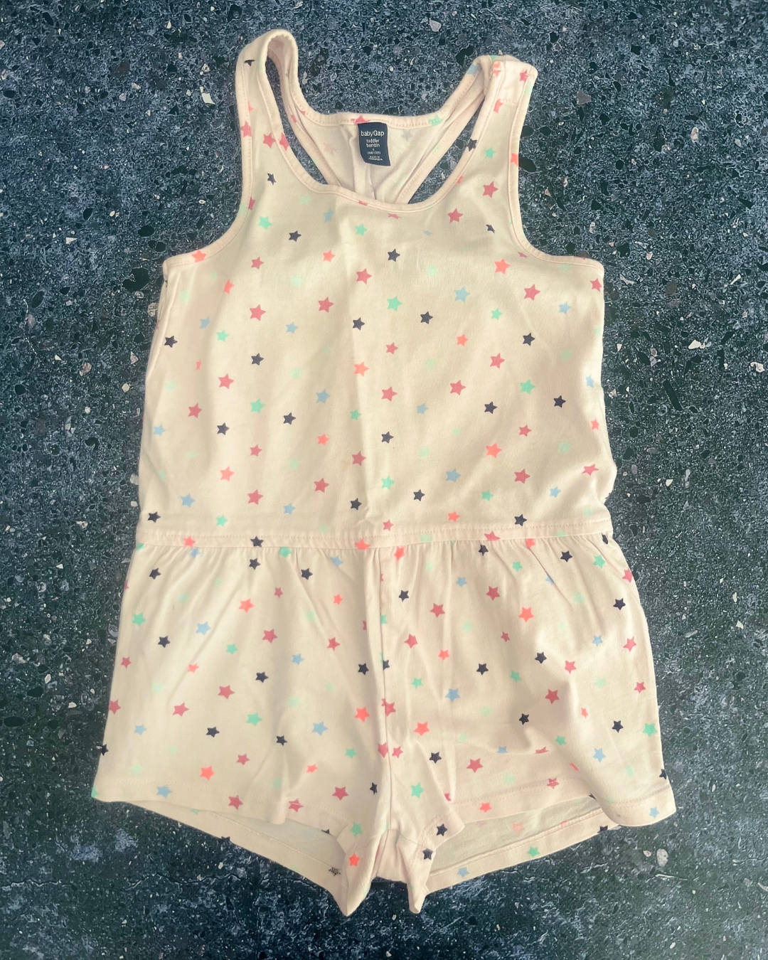 Gap pink star romper 5Y